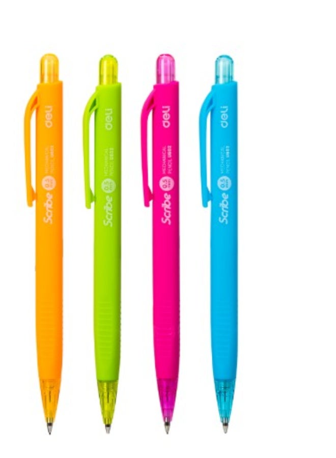 ديلي قلم رصاص ميكانيكي دلي سكرايب 0.5 مم كتابة سلسة رصاص مقاوم للكسر - Image 1